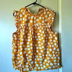 J Crew sleeveless top